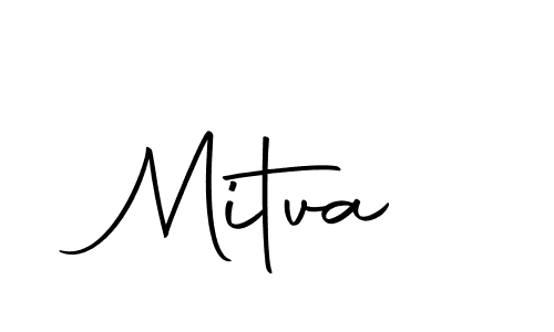 You should practise on your own different ways (Autography-DOLnW) to write your name (Mitva) in signature. don't let someone else do it for you. Mitva signature style 10 images and pictures png