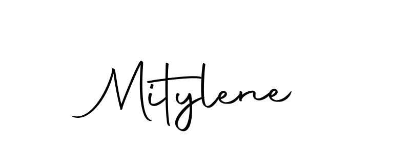 This is the best signature style for the Mitylene name. Also you like these signature font (Autography-DOLnW). Mix name signature. Mitylene signature style 10 images and pictures png