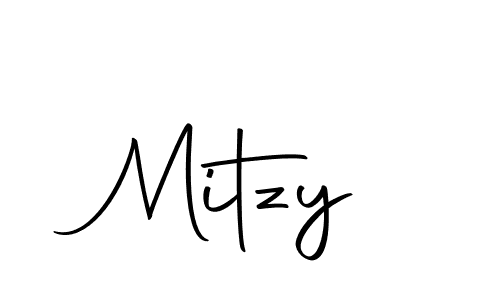 Make a beautiful signature design for name Mitzy. With this signature (Autography-DOLnW) style, you can create a handwritten signature for free. Mitzy signature style 10 images and pictures png