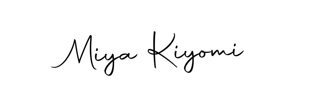 Make a beautiful signature design for name Miya Kiyomi. Use this online signature maker to create a handwritten signature for free. Miya Kiyomi signature style 10 images and pictures png