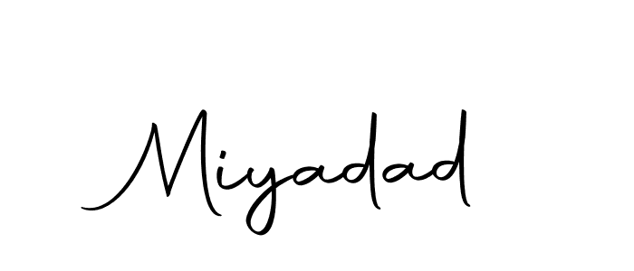 How to make Miyadad signature? Autography-DOLnW is a professional autograph style. Create handwritten signature for Miyadad name. Miyadad signature style 10 images and pictures png