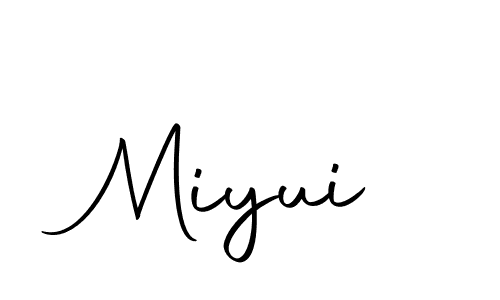 How to make Miyui signature? Autography-DOLnW is a professional autograph style. Create handwritten signature for Miyui name. Miyui signature style 10 images and pictures png