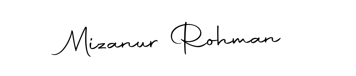 if you are searching for the best signature style for your name Mizanur Rohman. so please give up your signature search. here we have designed multiple signature styles  using Autography-DOLnW. Mizanur Rohman signature style 10 images and pictures png