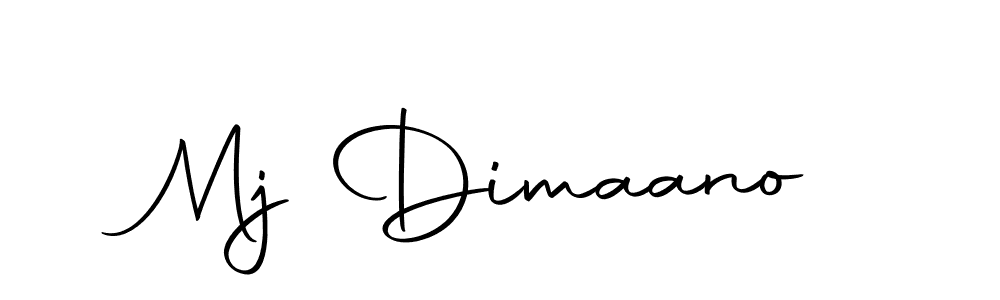 Also we have Mj Dimaano name is the best signature style. Create professional handwritten signature collection using Autography-DOLnW autograph style. Mj Dimaano signature style 10 images and pictures png