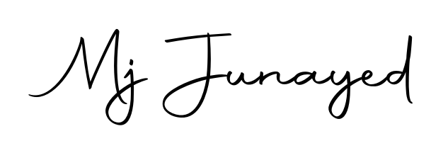 Style your name Mj Junayed with confidence using Autography-DOLnW signature design. Simple, elegant, and ready for immediate document use. Mj Junayed signature style 10 images and pictures png