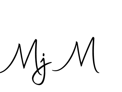 Use a signature maker to create a handwritten signature online. With this signature software, you can design (Autography-DOLnW) your own signature for name Mj M. Mj M signature style 10 images and pictures png