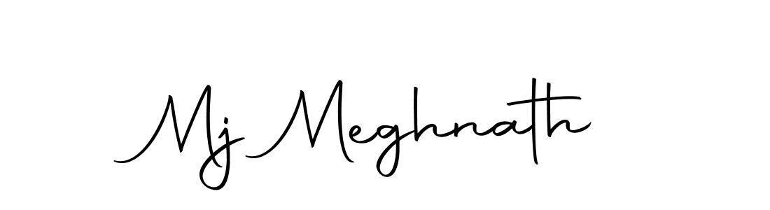 if you are searching for the best signature style for your name Mj Meghnath. so please give up your signature search. here we have designed multiple signature styles  using Autography-DOLnW. Mj Meghnath signature style 10 images and pictures png