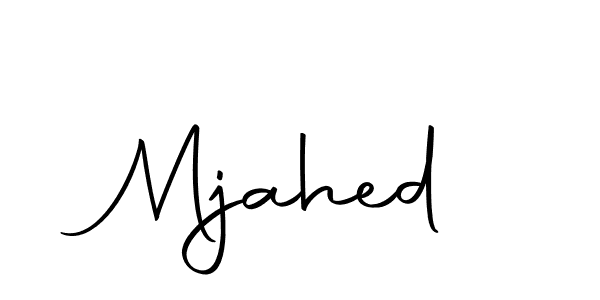 You should practise on your own different ways (Autography-DOLnW) to write your name (Mjahed) in signature. don't let someone else do it for you. Mjahed signature style 10 images and pictures png