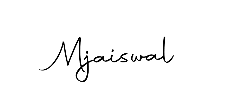 You should practise on your own different ways (Autography-DOLnW) to write your name (Mjaiswal) in signature. don't let someone else do it for you. Mjaiswal signature style 10 images and pictures png