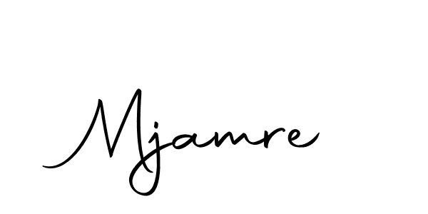 Mjamre stylish signature style. Best Handwritten Sign (Autography-DOLnW) for my name. Handwritten Signature Collection Ideas for my name Mjamre. Mjamre signature style 10 images and pictures png