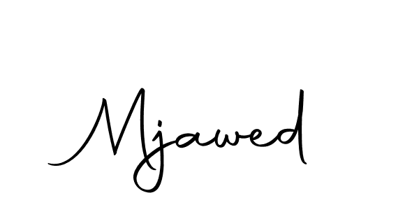 Mjawed stylish signature style. Best Handwritten Sign (Autography-DOLnW) for my name. Handwritten Signature Collection Ideas for my name Mjawed. Mjawed signature style 10 images and pictures png