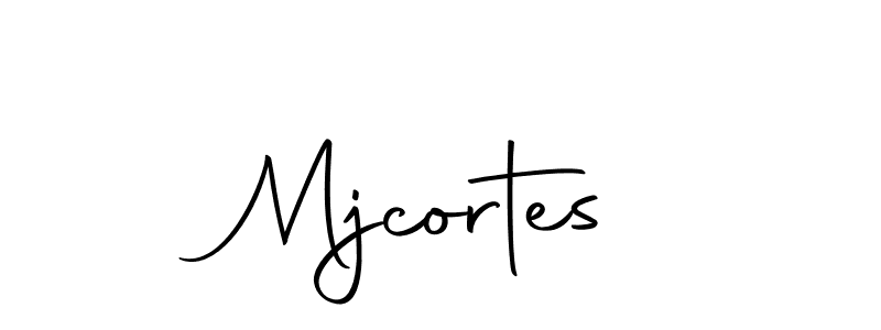Make a beautiful signature design for name Mjcortes. With this signature (Autography-DOLnW) style, you can create a handwritten signature for free. Mjcortes signature style 10 images and pictures png