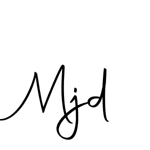 Design your own signature with our free online signature maker. With this signature software, you can create a handwritten (Autography-DOLnW) signature for name Mjd. Mjd signature style 10 images and pictures png