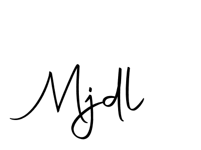 The best way (Autography-DOLnW) to make a short signature is to pick only two or three words in your name. The name Mjdl include a total of six letters. For converting this name. Mjdl signature style 10 images and pictures png