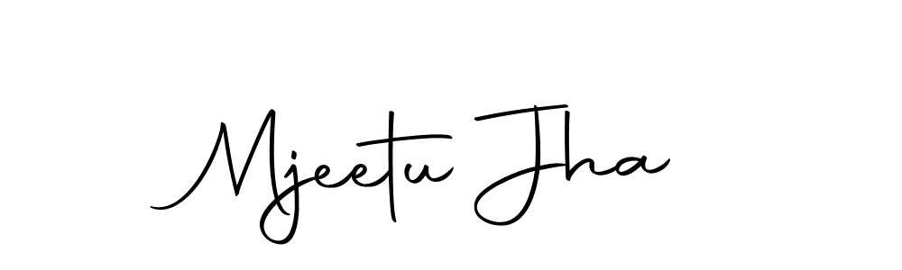 Once you've used our free online signature maker to create your best signature Autography-DOLnW style, it's time to enjoy all of the benefits that Mjeetu Jha name signing documents. Mjeetu Jha signature style 10 images and pictures png