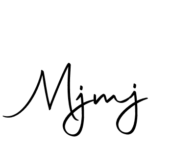 Make a beautiful signature design for name Mjmj. With this signature (Autography-DOLnW) style, you can create a handwritten signature for free. Mjmj signature style 10 images and pictures png