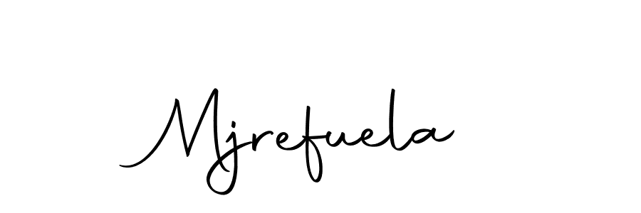 It looks lik you need a new signature style for name Mjrefuela. Design unique handwritten (Autography-DOLnW) signature with our free signature maker in just a few clicks. Mjrefuela signature style 10 images and pictures png