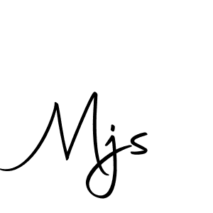 The best way (Autography-DOLnW) to make a short signature is to pick only two or three words in your name. The name Mjs include a total of six letters. For converting this name. Mjs signature style 10 images and pictures png