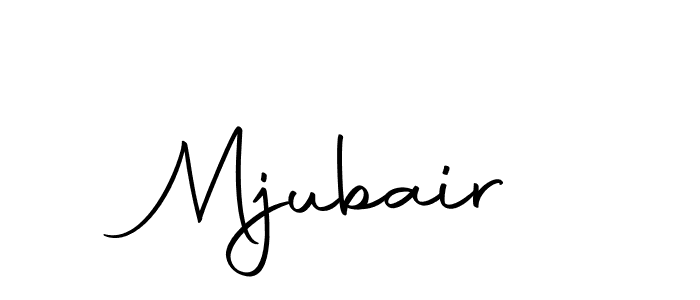 if you are searching for the best signature style for your name Mjubair. so please give up your signature search. here we have designed multiple signature styles  using Autography-DOLnW. Mjubair signature style 10 images and pictures png