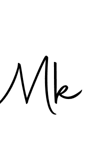 You should practise on your own different ways (Autography-DOLnW) to write your name (Mk) in signature. don't let someone else do it for you. Mk signature style 10 images and pictures png