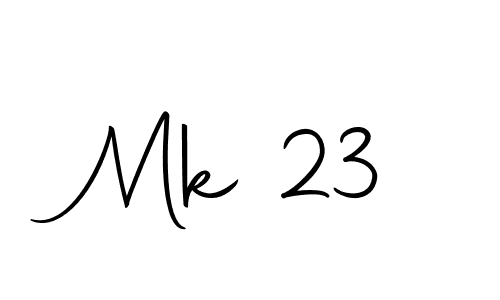 Make a beautiful signature design for name Mk 23. Use this online signature maker to create a handwritten signature for free. Mk 23 signature style 10 images and pictures png