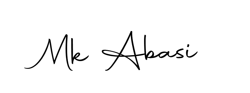 Design your own signature with our free online signature maker. With this signature software, you can create a handwritten (Autography-DOLnW) signature for name Mk Abasi. Mk Abasi signature style 10 images and pictures png