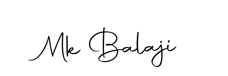 Mk Balaji stylish signature style. Best Handwritten Sign (Autography-DOLnW) for my name. Handwritten Signature Collection Ideas for my name Mk Balaji. Mk Balaji signature style 10 images and pictures png