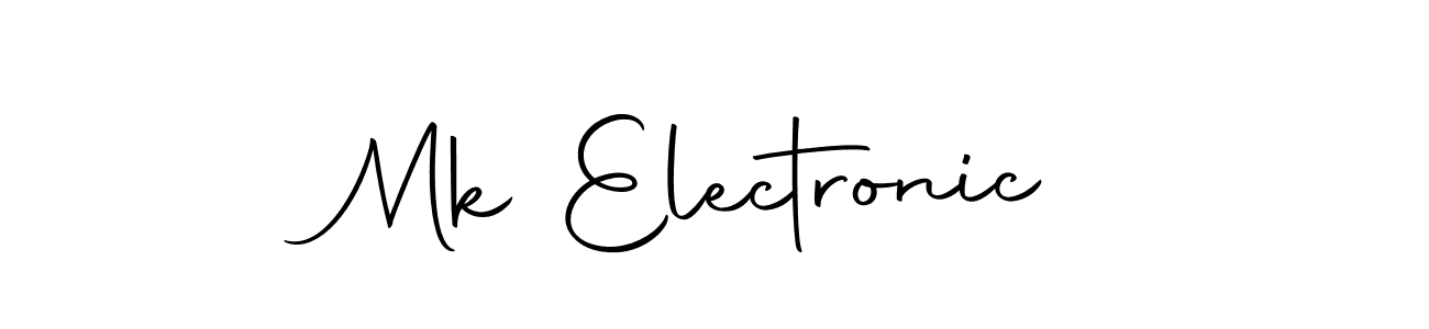 The best way (Autography-DOLnW) to make a short signature is to pick only two or three words in your name. The name Mk Electronic include a total of six letters. For converting this name. Mk Electronic signature style 10 images and pictures png