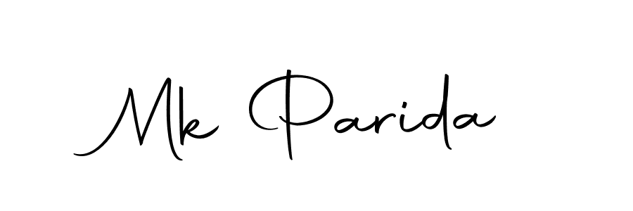 How to make Mk Parida name signature. Use Autography-DOLnW style for creating short signs online. This is the latest handwritten sign. Mk Parida signature style 10 images and pictures png