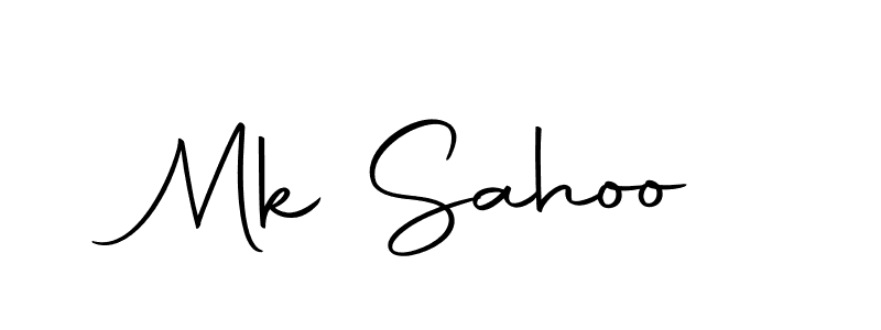 if you are searching for the best signature style for your name Mk Sahoo. so please give up your signature search. here we have designed multiple signature styles  using Autography-DOLnW. Mk Sahoo signature style 10 images and pictures png