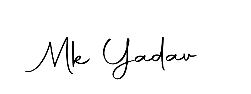 How to make Mk Yadav signature? Autography-DOLnW is a professional autograph style. Create handwritten signature for Mk Yadav name. Mk Yadav signature style 10 images and pictures png