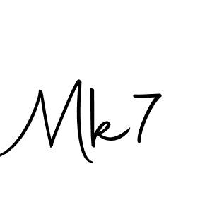Also we have Mk7 name is the best signature style. Create professional handwritten signature collection using Autography-DOLnW autograph style. Mk7 signature style 10 images and pictures png
