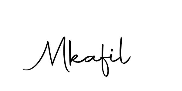 The best way (Autography-DOLnW) to make a short signature is to pick only two or three words in your name. The name Mkafil include a total of six letters. For converting this name. Mkafil signature style 10 images and pictures png