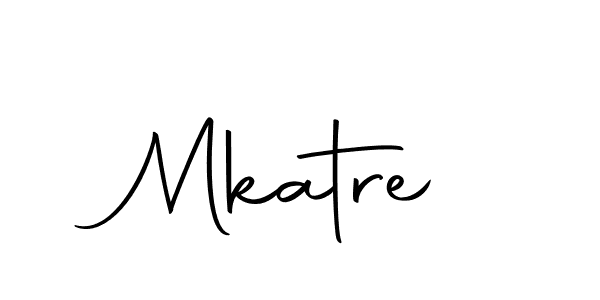 How to make Mkatre name signature. Use Autography-DOLnW style for creating short signs online. This is the latest handwritten sign. Mkatre signature style 10 images and pictures png