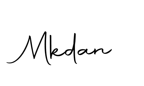 How to make Mkdan signature? Autography-DOLnW is a professional autograph style. Create handwritten signature for Mkdan name. Mkdan signature style 10 images and pictures png