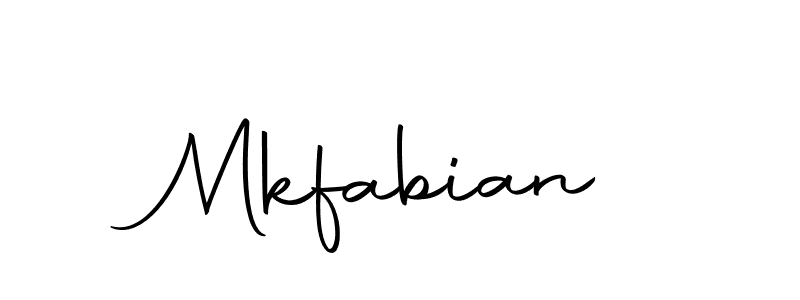 Mkfabian stylish signature style. Best Handwritten Sign (Autography-DOLnW) for my name. Handwritten Signature Collection Ideas for my name Mkfabian. Mkfabian signature style 10 images and pictures png