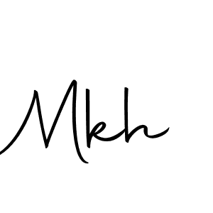 Use a signature maker to create a handwritten signature online. With this signature software, you can design (Autography-DOLnW) your own signature for name Mkh. Mkh signature style 10 images and pictures png