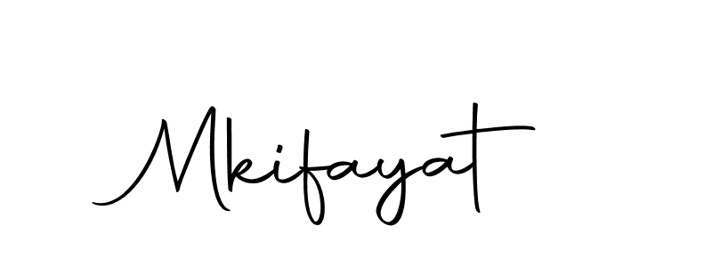 Also we have Mkifayat name is the best signature style. Create professional handwritten signature collection using Autography-DOLnW autograph style. Mkifayat signature style 10 images and pictures png