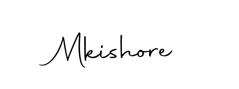 Also we have Mkishore name is the best signature style. Create professional handwritten signature collection using Autography-DOLnW autograph style. Mkishore signature style 10 images and pictures png