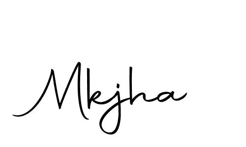 Also we have Mkjha name is the best signature style. Create professional handwritten signature collection using Autography-DOLnW autograph style. Mkjha signature style 10 images and pictures png