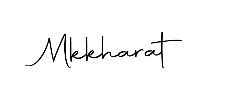 You should practise on your own different ways (Autography-DOLnW) to write your name (Mkkharat) in signature. don't let someone else do it for you. Mkkharat signature style 10 images and pictures png