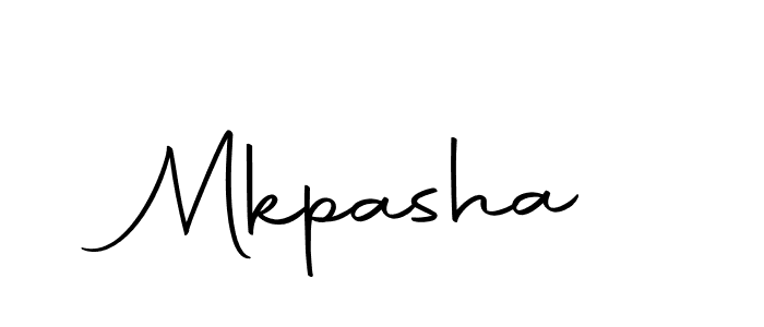 Design your own signature with our free online signature maker. With this signature software, you can create a handwritten (Autography-DOLnW) signature for name Mkpasha. Mkpasha signature style 10 images and pictures png