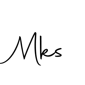 Make a beautiful signature design for name Mks. With this signature (Autography-DOLnW) style, you can create a handwritten signature for free. Mks signature style 10 images and pictures png