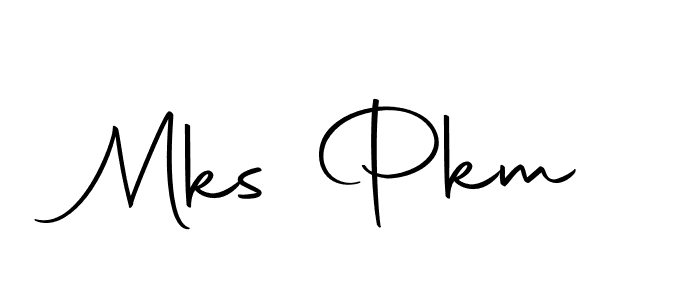 Similarly Autography-DOLnW is the best handwritten signature design. Signature creator online .You can use it as an online autograph creator for name Mks Pkm. Mks Pkm signature style 10 images and pictures png