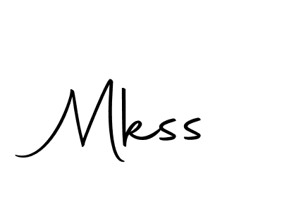 Create a beautiful signature design for name Mkss. With this signature (Autography-DOLnW) fonts, you can make a handwritten signature for free. Mkss signature style 10 images and pictures png