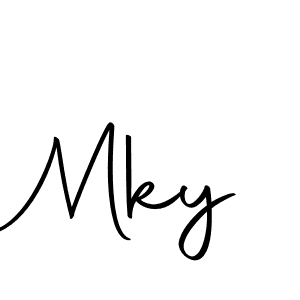 How to make Mky signature? Autography-DOLnW is a professional autograph style. Create handwritten signature for Mky name. Mky signature style 10 images and pictures png