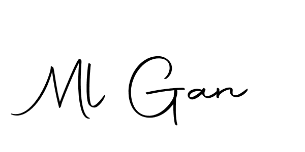 Similarly Autography-DOLnW is the best handwritten signature design. Signature creator online .You can use it as an online autograph creator for name Ml Gan. Ml Gan signature style 10 images and pictures png