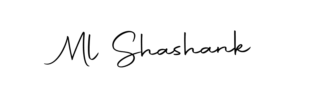 Ml Shashank stylish signature style. Best Handwritten Sign (Autography-DOLnW) for my name. Handwritten Signature Collection Ideas for my name Ml Shashank. Ml Shashank signature style 10 images and pictures png