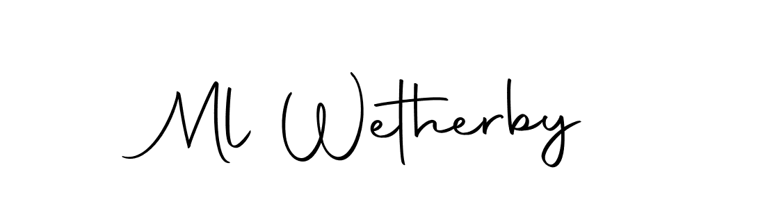Make a short Ml Wetherby signature style. Manage your documents anywhere anytime using Autography-DOLnW. Create and add eSignatures, submit forms, share and send files easily. Ml Wetherby signature style 10 images and pictures png