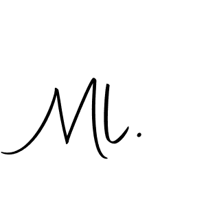 Use a signature maker to create a handwritten signature online. With this signature software, you can design (Autography-DOLnW) your own signature for name Ml.. Ml. signature style 10 images and pictures png